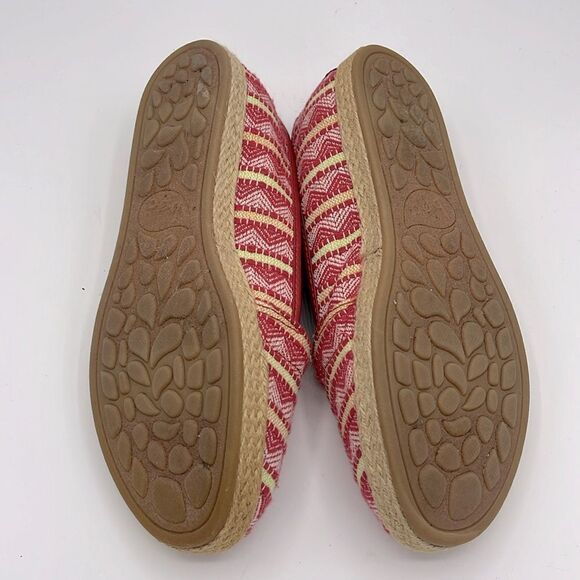 Boc born concept red woven espadrille slip on shoe - Picture 3 of 5